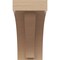 Ekena Millwork 3"W x 6"D x 6"H Classic Helena Rough Cedar Woodgrain TimberThane Corbel, Primed Tan CORUR03X06X06HELRCPR - alternate 4
